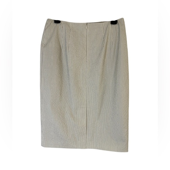Talbots | NWT Women’s Vertical Stripe Pencil Skirt - Size 6 - Picture 2 of 10